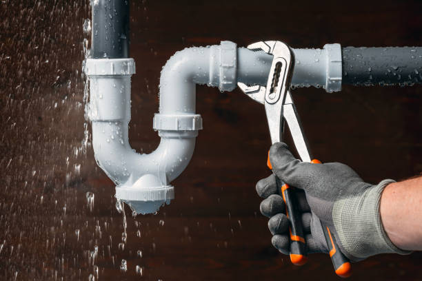 Professional Drain Cleaning technician working in Lucama, NC